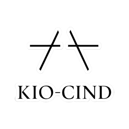 Kio-Cind Kiss cut Brand stickers