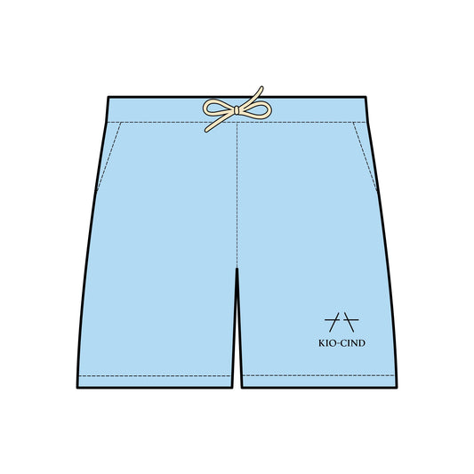 Kio-Cind Unisex Lightweight Fleece Sweat Shorts